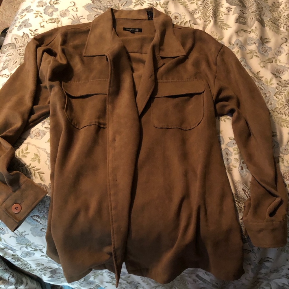 Suede like jacket / shirt